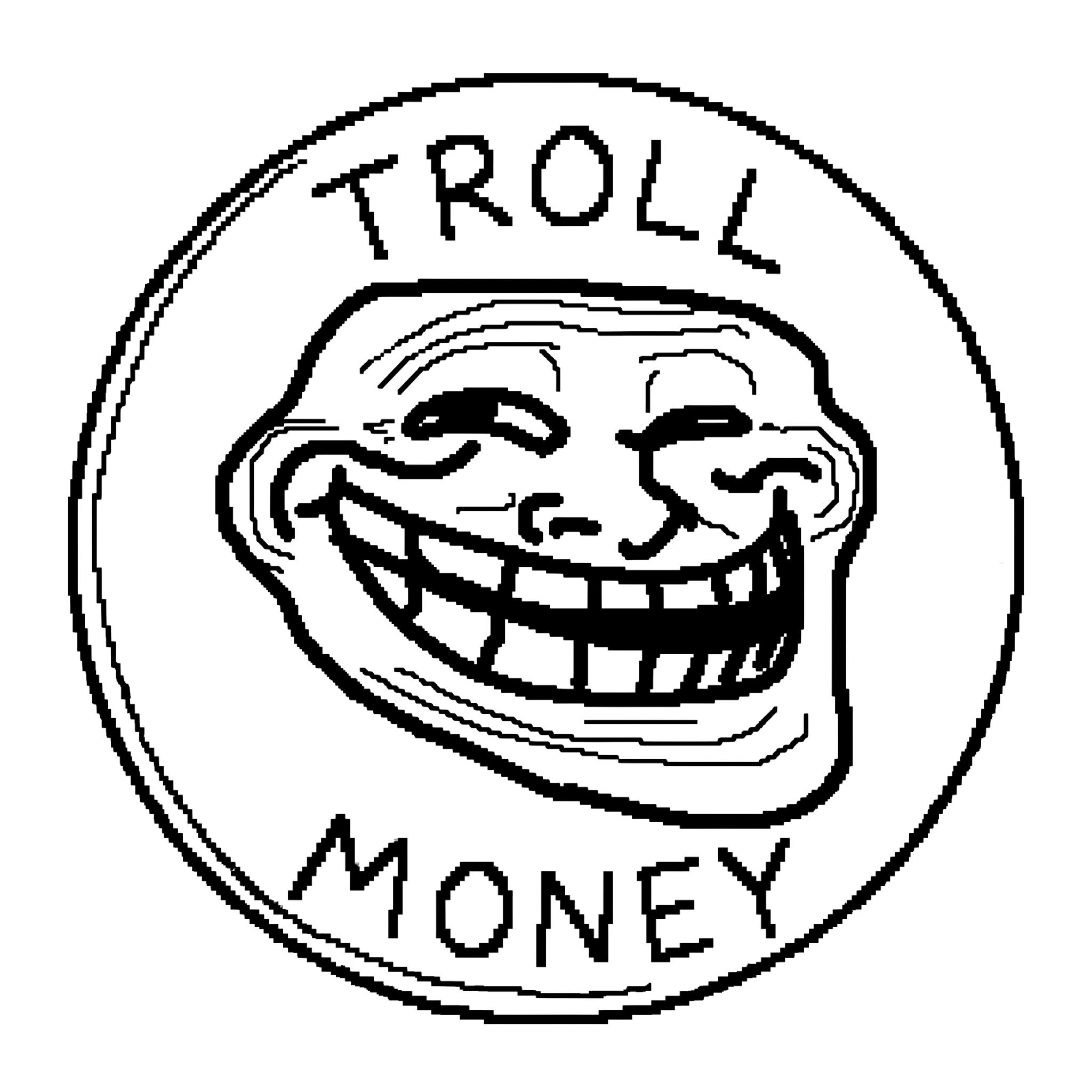 Troll Money coin